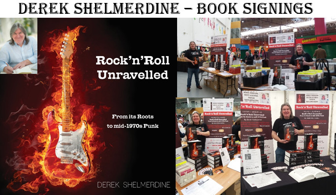 Derek Shelmerdine Book Signings
