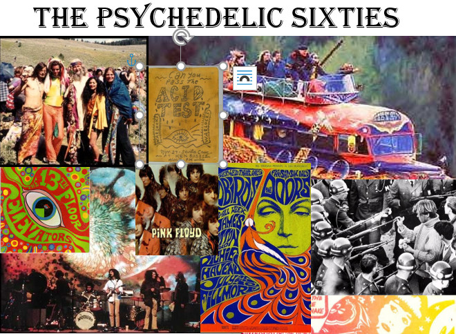 LSD A1/A2/A3 PSYCHODELIC Wrapping Paper Get High 60's Acid Rock 70's Alien 
