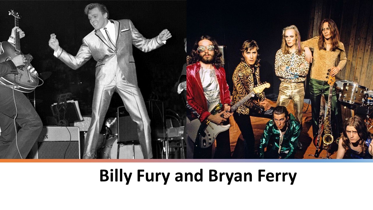 Billy Fury and Brian Ferry