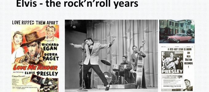 Elvis the rocknroll years